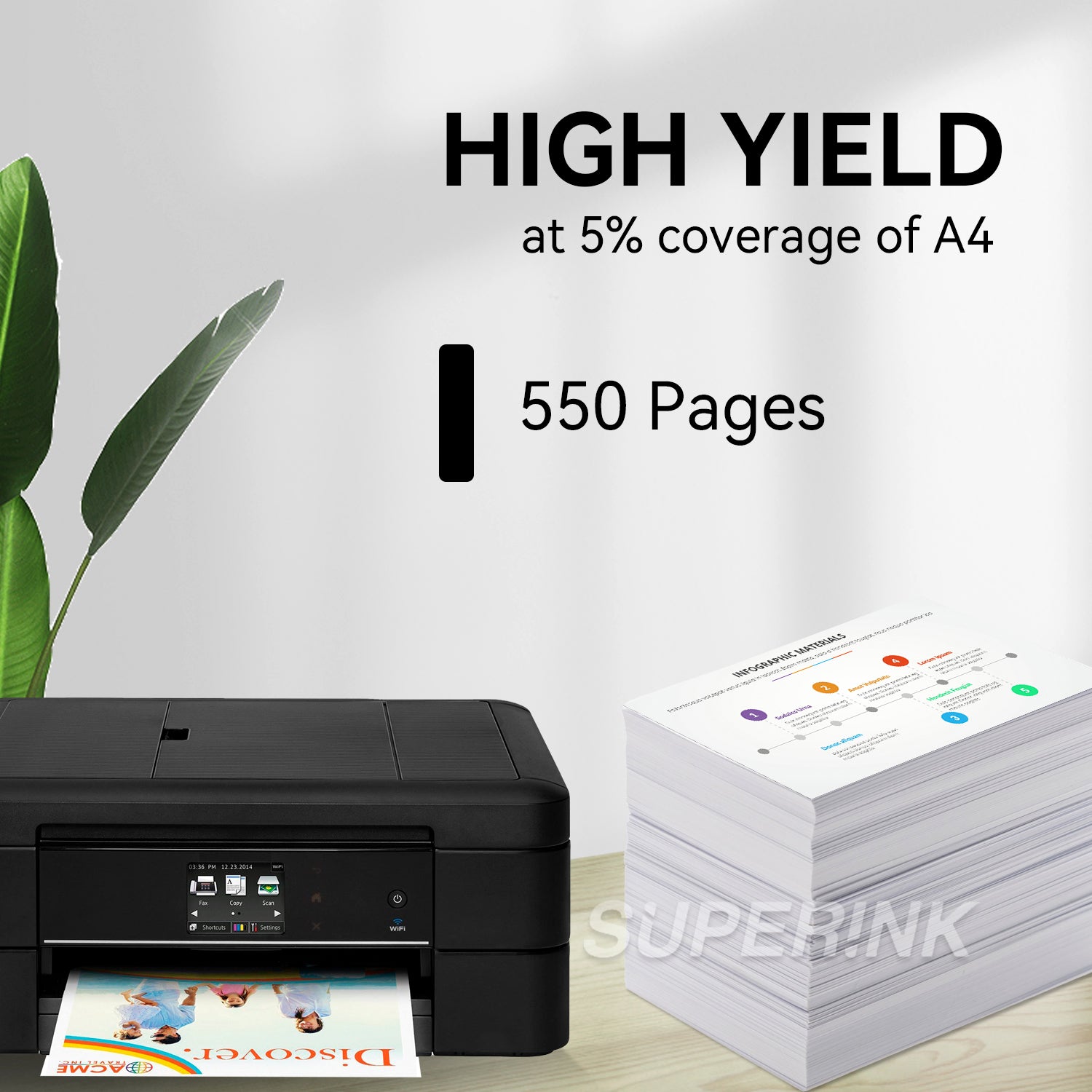 Compatible Brother LC203XL Black Ink Cartridge by Superink