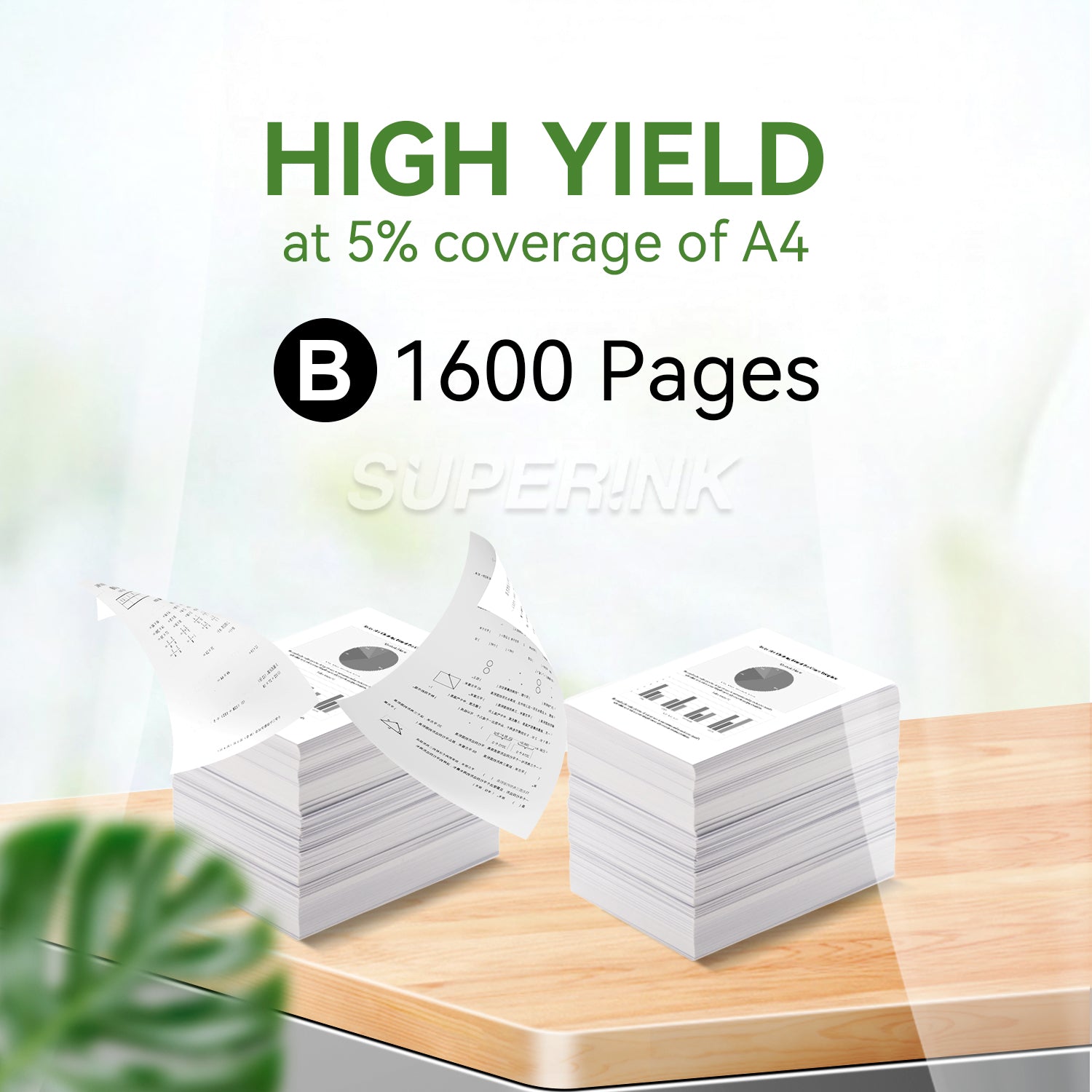 Compatible HP CE285A (85A) Black Toner Cartridge By Superink