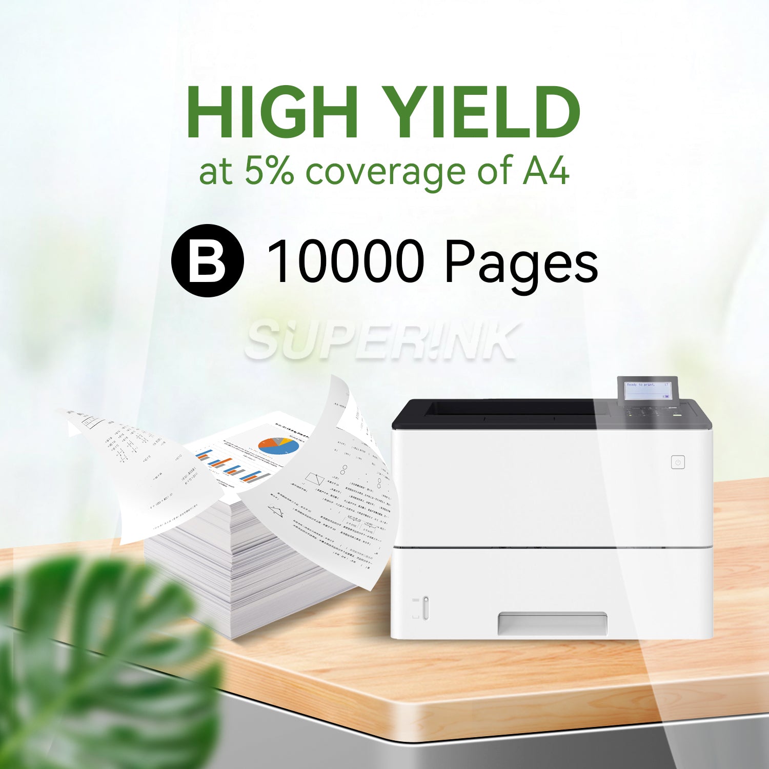 Compatible Canon 056 Black Toner Cartridge (With chip) by Superink