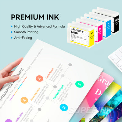 Compatible Epson SJIC35P Combo Ink Cartridge MBK/C/M/Y