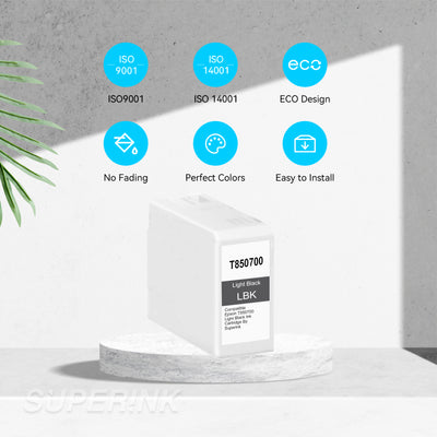 Compatible Epson T850700 Light Black Ink Cartridge By Superink