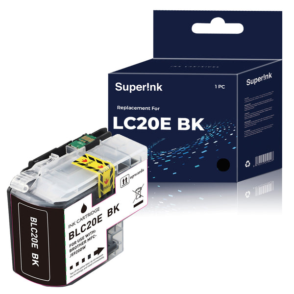 Compatible Brother LC20E Black Ink Cartridge - Superink.ca