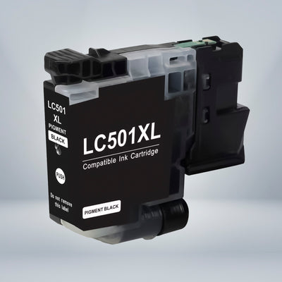 Compatible Brother LC501 LC501XL Black High Yield Ink Cartridge