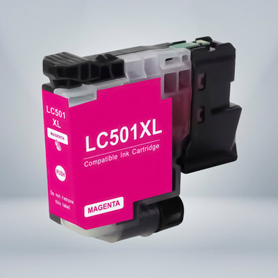 Compatible Brother LC501 LC501XL Magenta High Yield Ink Cartridge