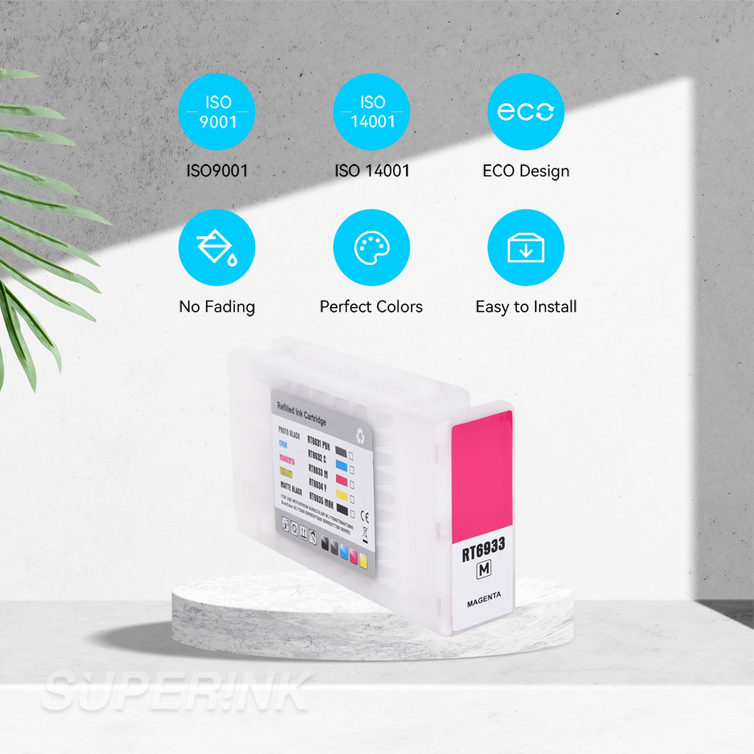 Compatible Epson T693300 700 ml Magenta Ink Cartridge