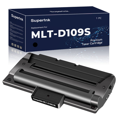 Cartouche de toner noir compatible Samsung MLT-D109S par Superink