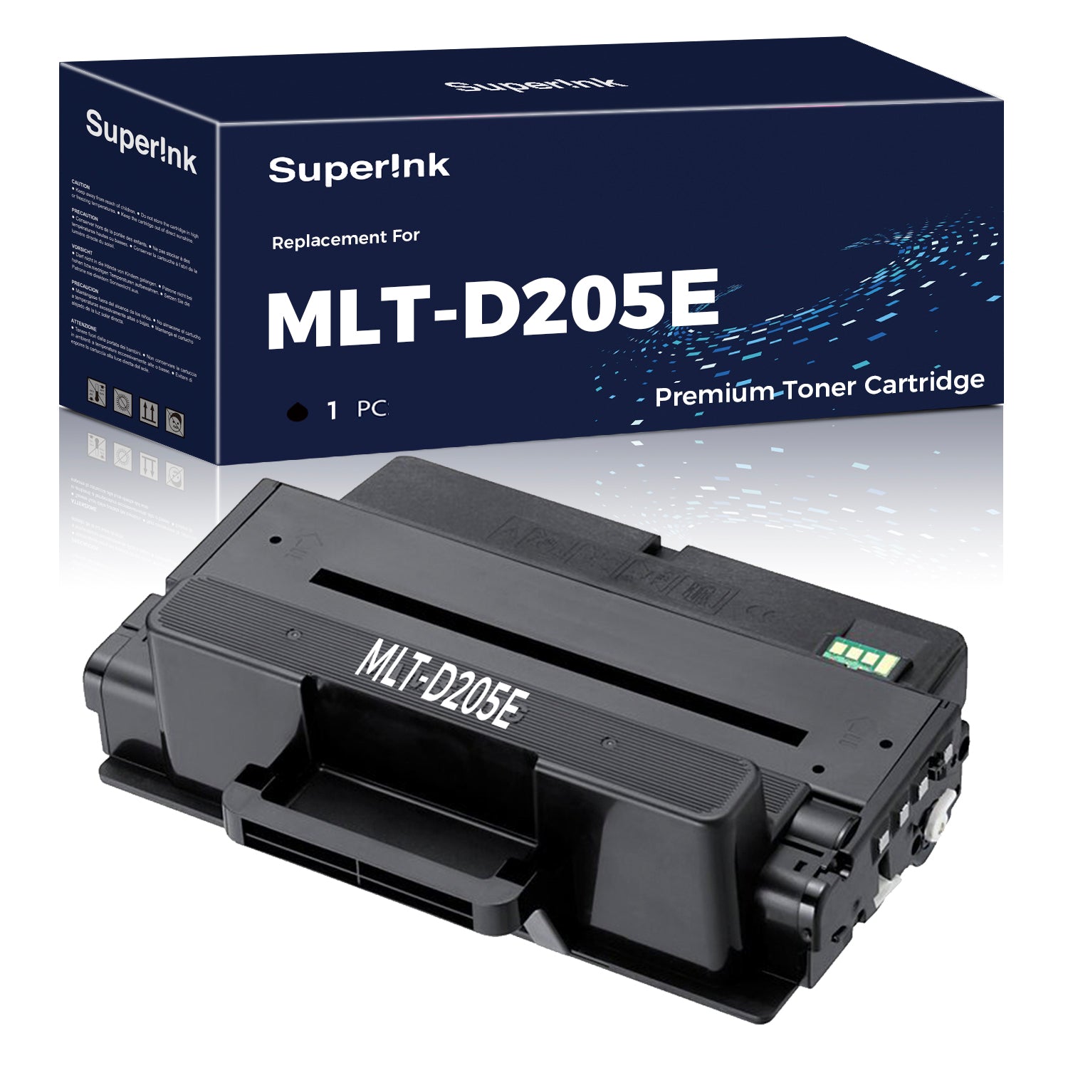 Compatible Samsung MLT-D205E Black Toner Cartridge By Superink