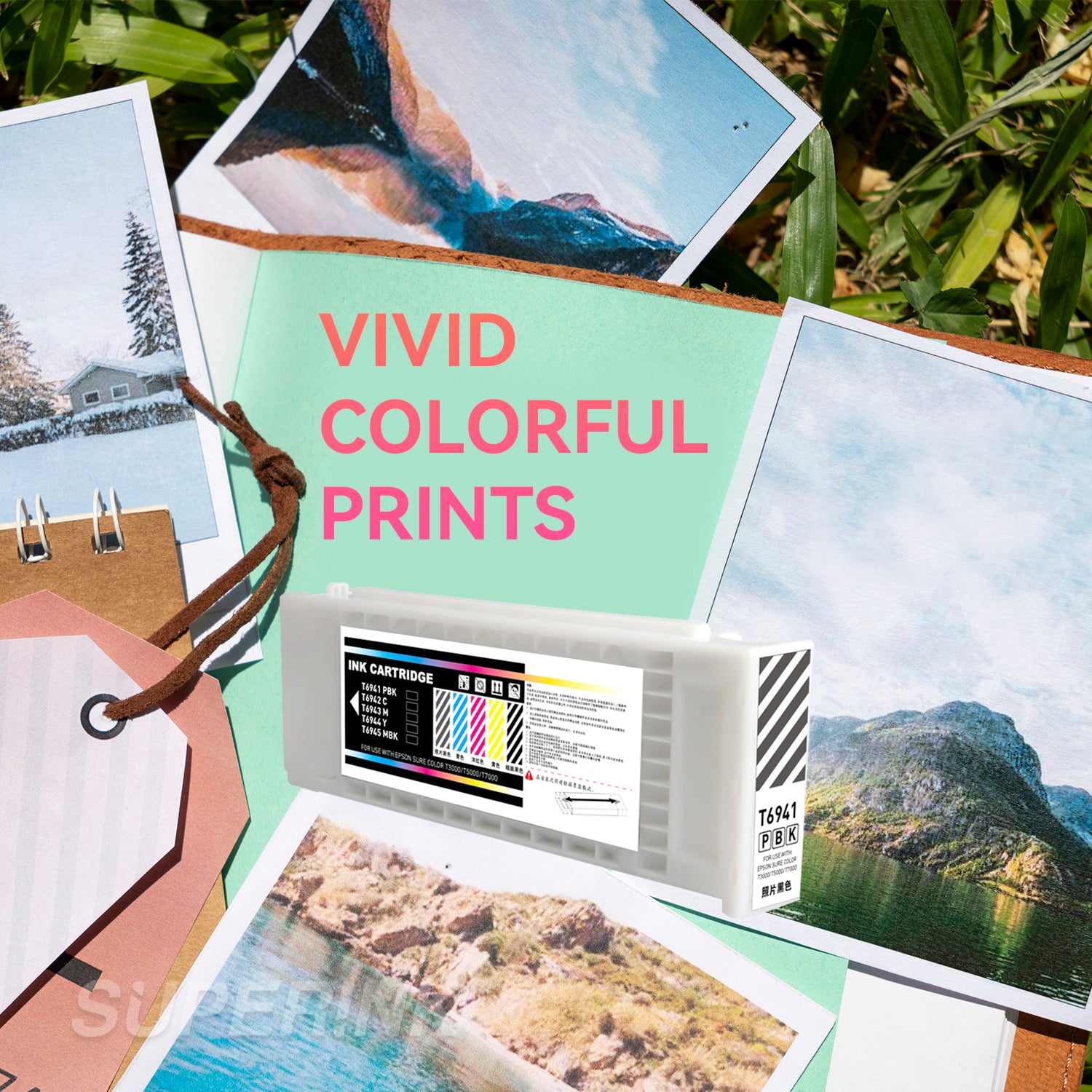 Compatible Epson T694100 Photo Black Ink Cartridge By Superink