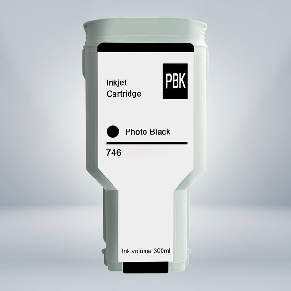 Compatible HP 746 Photo Black 300ML Ink Cartridge By Superink - Superink.ca