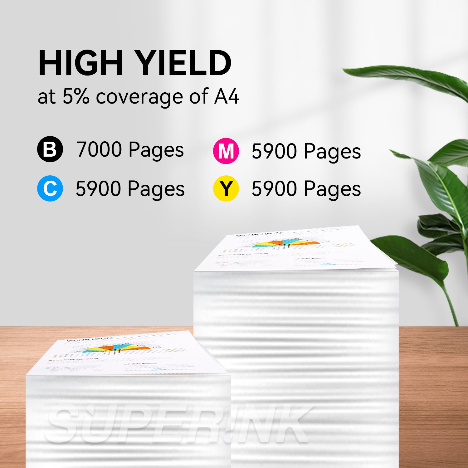 Compatible Xerox 6280 Toner Cartridge Combo High Yield By Superink