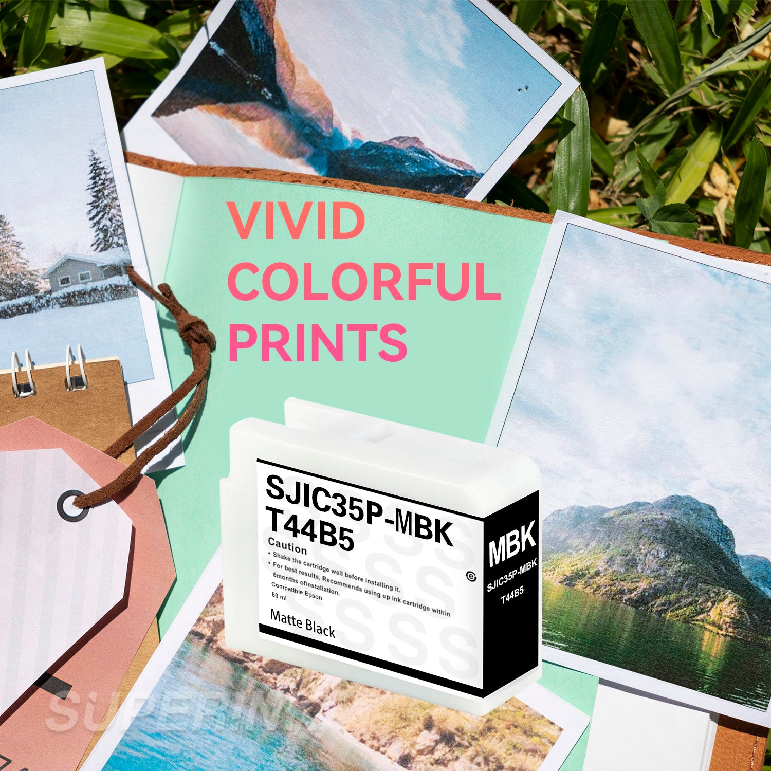 Compatible Epson SJIC35P Matte Black Ink Cartridge