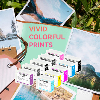 Compatible Epson T46Y Combo 10PCS Ink Cartridge