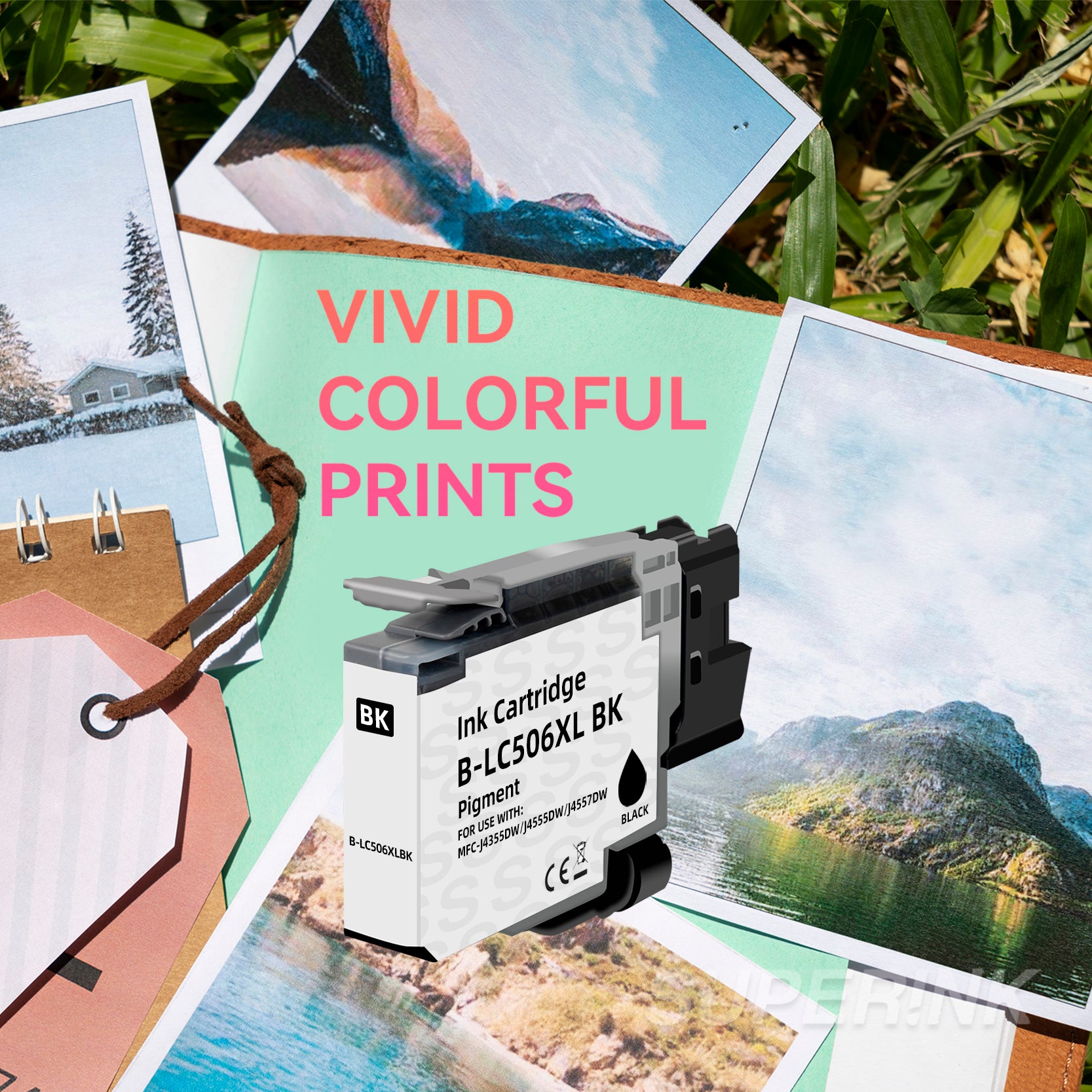 Compatible Brother LC506 LC506XL Black Ink Cartridge High Yield
