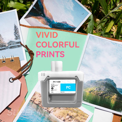 Compatible Canon PFI-1300 Photo Cyan Ink Cartridge By Superink