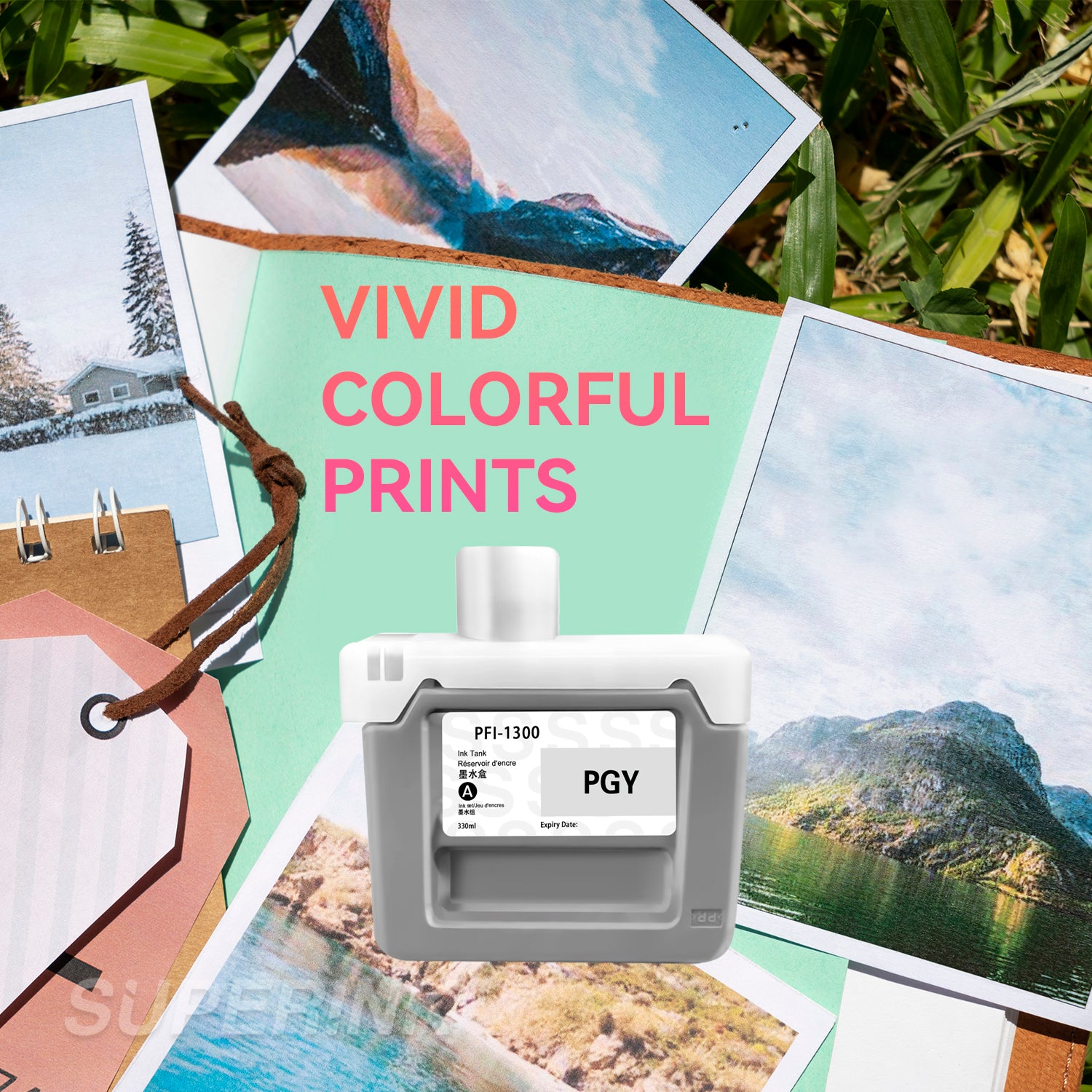 Compatible Canon PFI-1300 Photo Grey Ink Cartridge