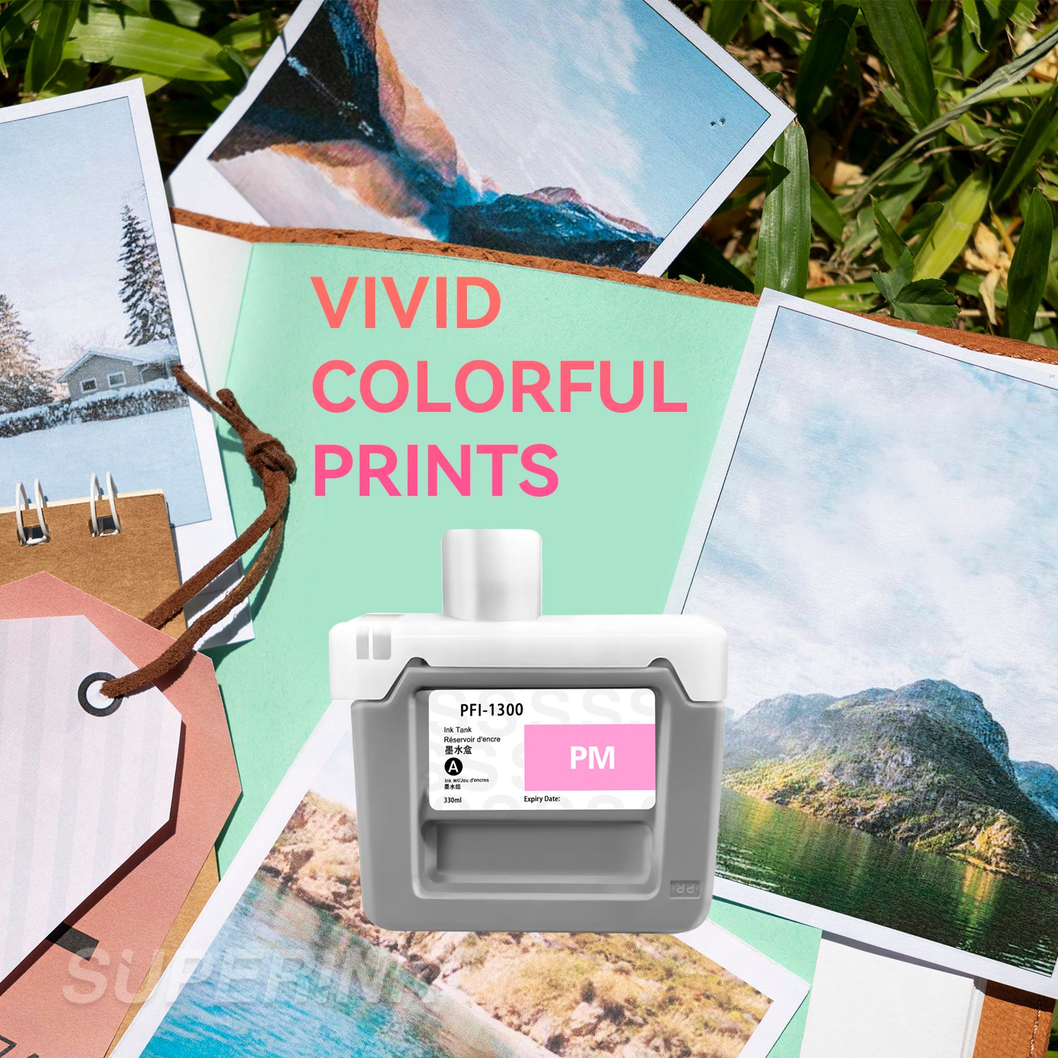 Compatible Canon PFI-1300 Photo Magenta Ink Cartridge
