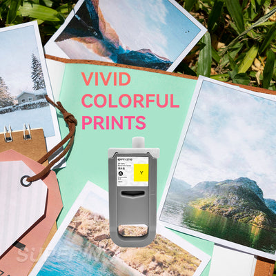 Compatible Canon PFI-3700 Yellow 700ML Ink Cartridge By Superink