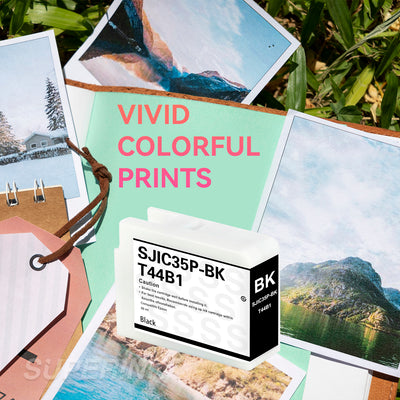 Compatible Epson SJIC35P Black Ink Cartridge