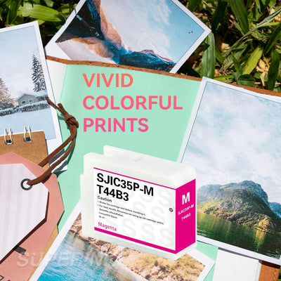 Compatible Epson SJIC35P Magenta Ink Cartridge