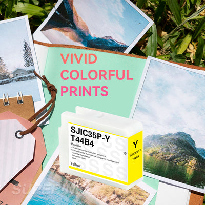 Compatible Epson SJIC35P Yellow Ink Cartridge