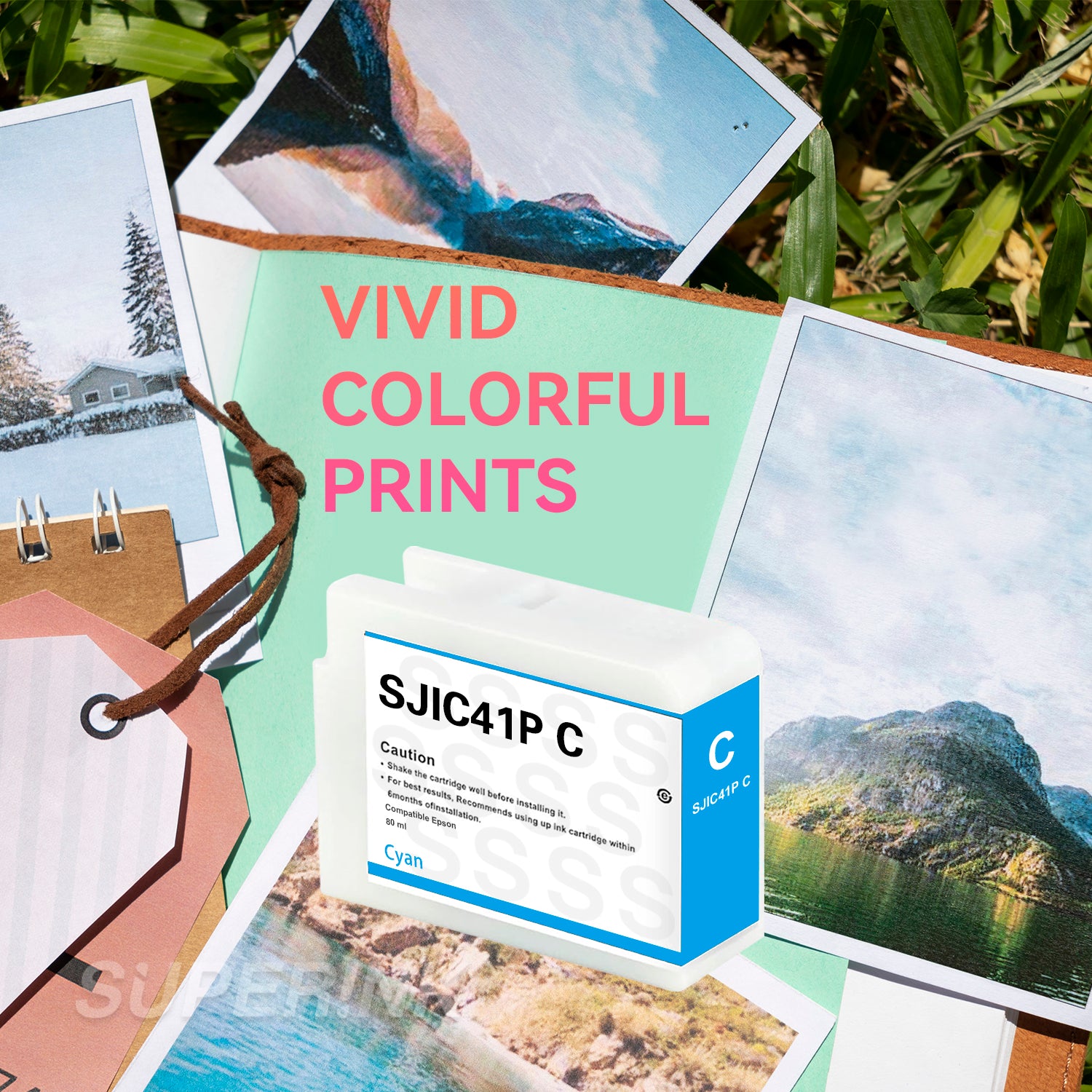 Compatible SJIC41P Cyan Ink Cartridge