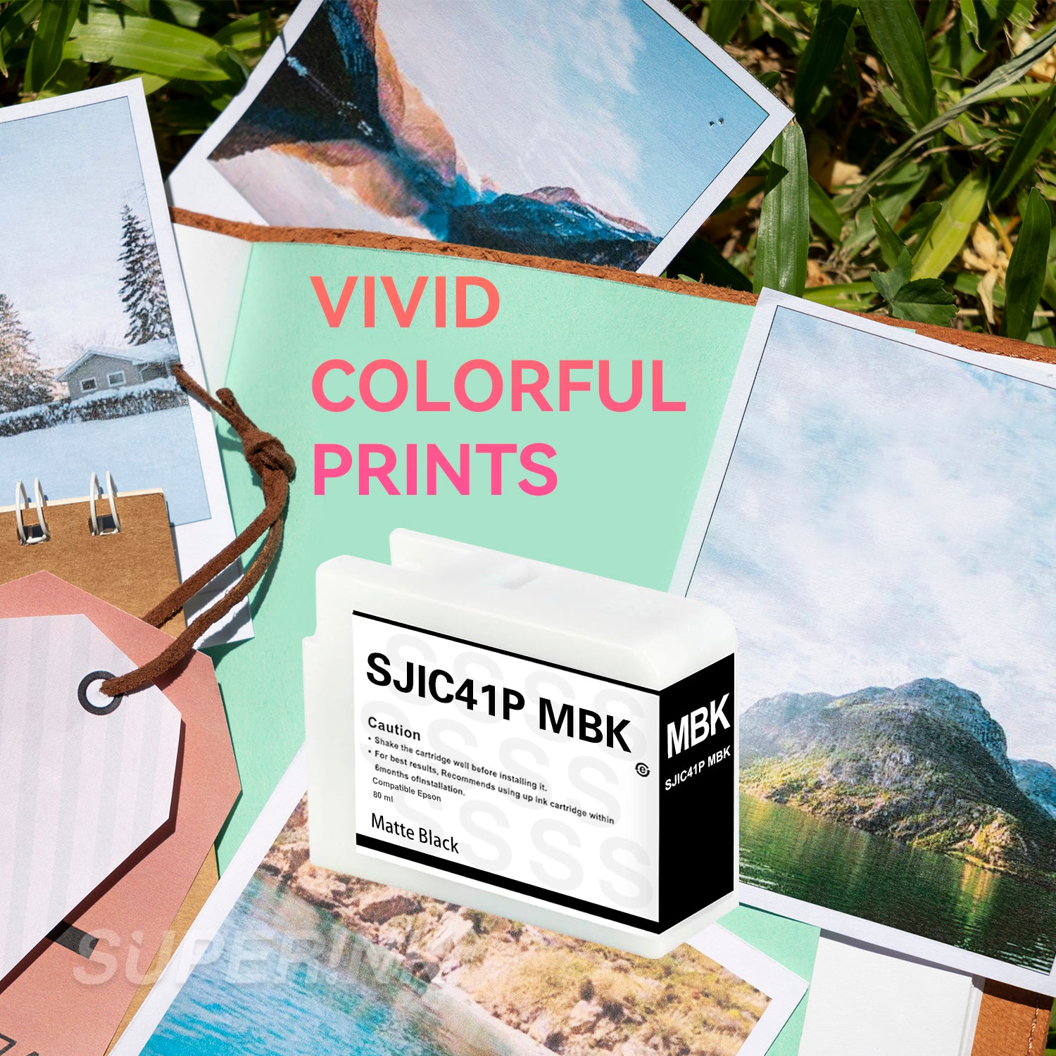 Compatible SJIC41P Matte Black Ink Cartridge