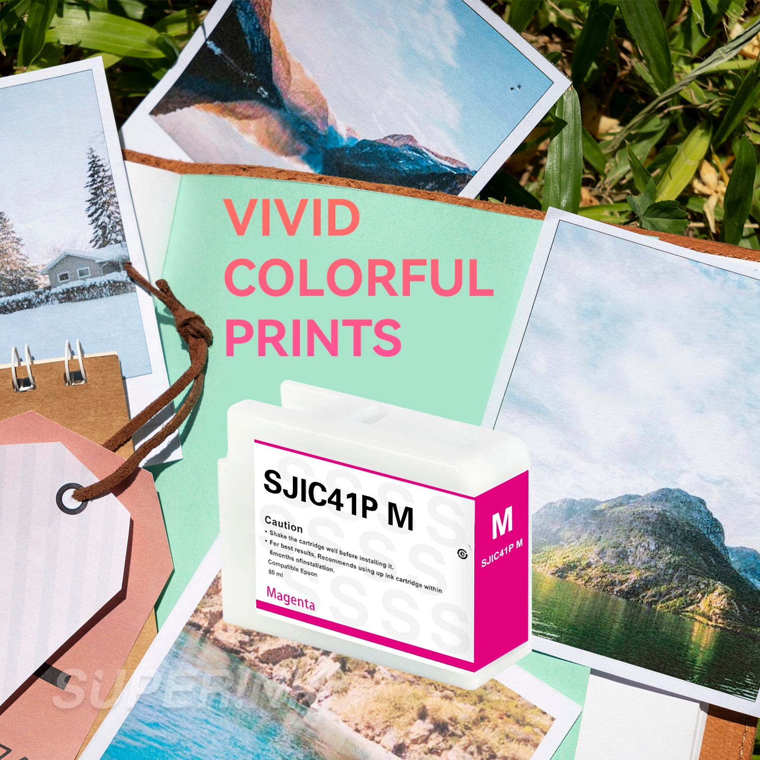 Compatible SJIC41P Magenta Ink Cartridge
