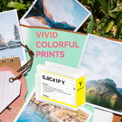 Compatible SJIC41P Yellow Ink Cartridge