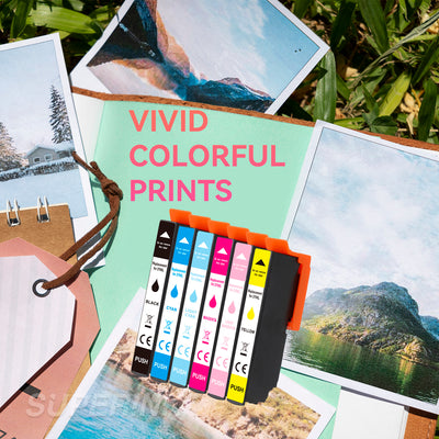 Compatible Epson T279 T279XL Ink Cartridge BK/C/M/Y/LC/LM High Yield