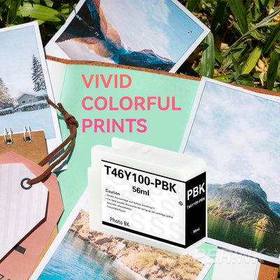 Compatible Epson T46Y100 Photo Black Ink Cartridge