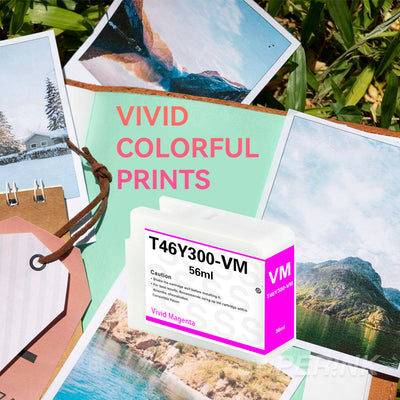 Compatible Epson T46Y300 Vivid Magenta Ink Cartridge