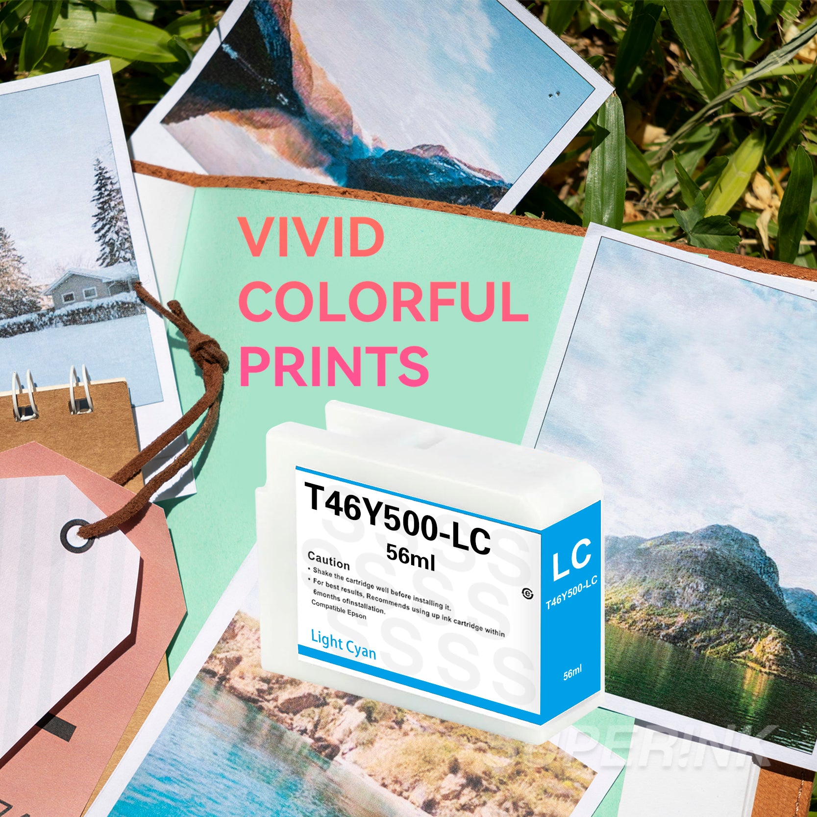Compatible Epson T46Y500 Light Cyan Ink Cartridge