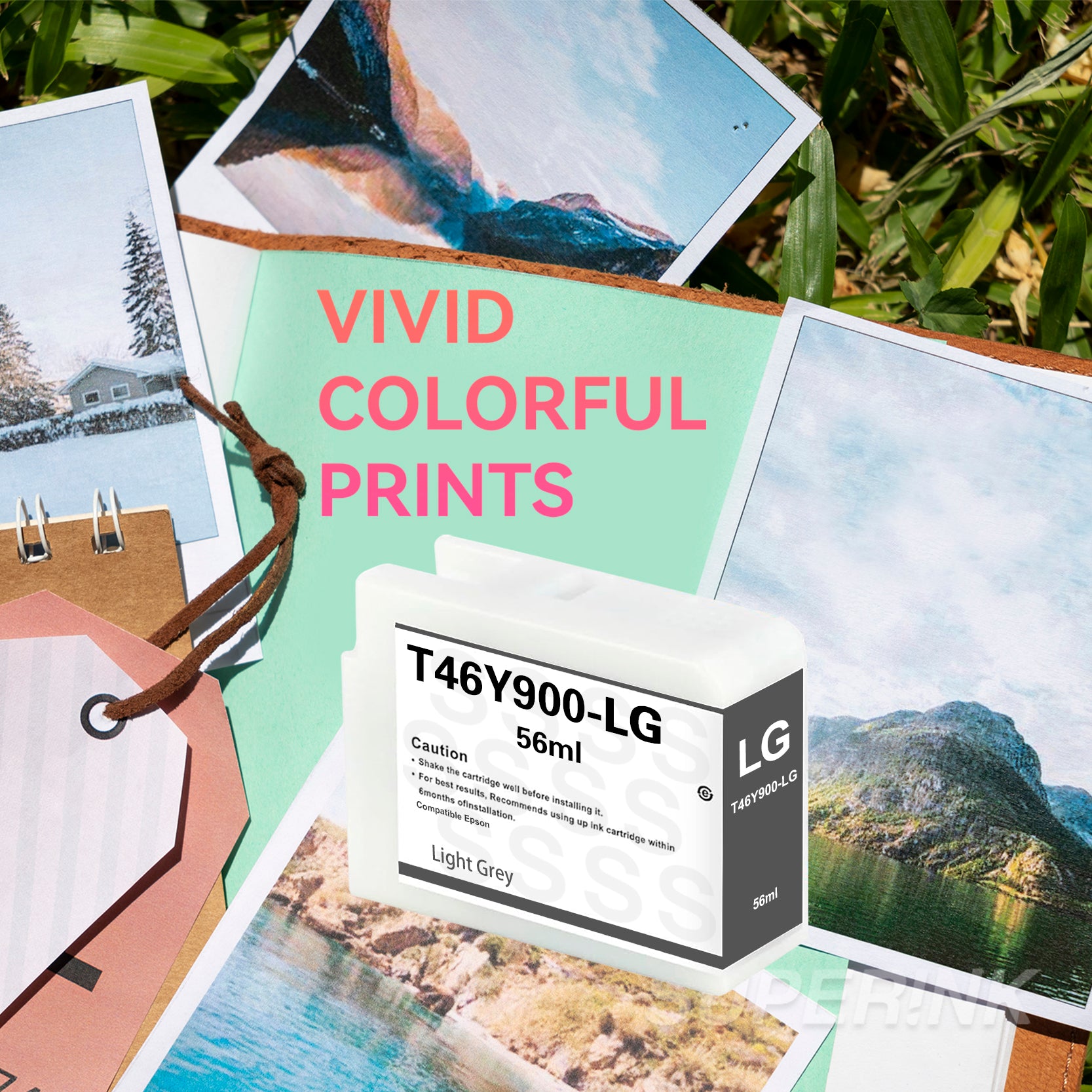 Compatible Epson T46Y900 Light Grey Ink Cartridge
