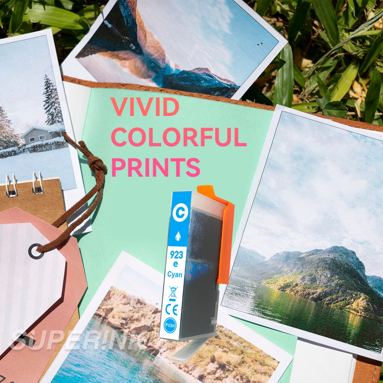 Compatible HP 923e EvoMore Cyan Cartridge by Superink