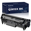 Cartouche de toner noir compatible HP 12X (Q2612X) par Superink