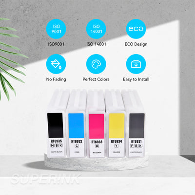 Compatible Epson T693 700 ml Combo PBK/C/M/Y/MBK By Superink