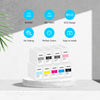 Compatible Epson T850 80ML Set of 9 Ink Cartridge By Superink