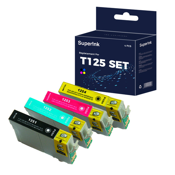 Compatible Epson T125 Ink Cartridge Combo - Superink.ca