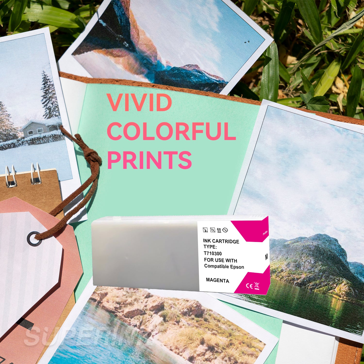 Compatible Epson T710300 Magenta Ink Cartridge