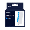 Compatible Epson T802XL220 Cyan Ink Cartridge By Superink