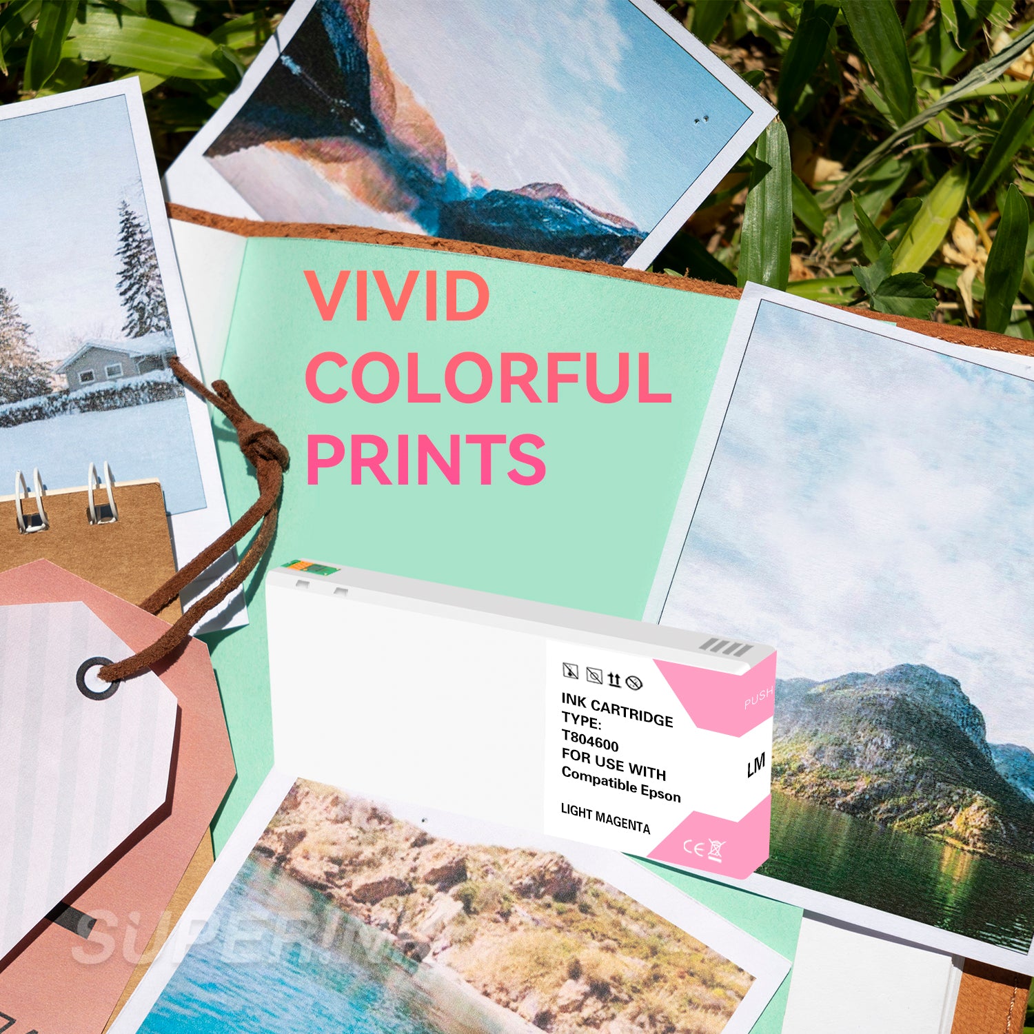 Compatible Epson T804600 Vivid Light Magenta Ink Cartridge By Superink