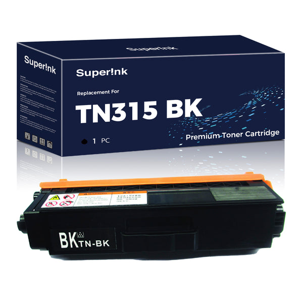 TN315BK - Cartouche laser Brother compatible noire (6 000 pages) main image 0