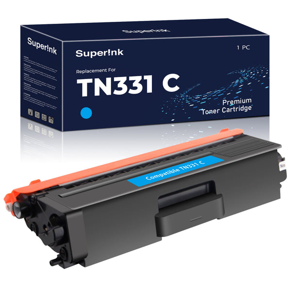 Compatible Brother TN-331C TN331 Toner Cartridge Cyan by Superink ...
