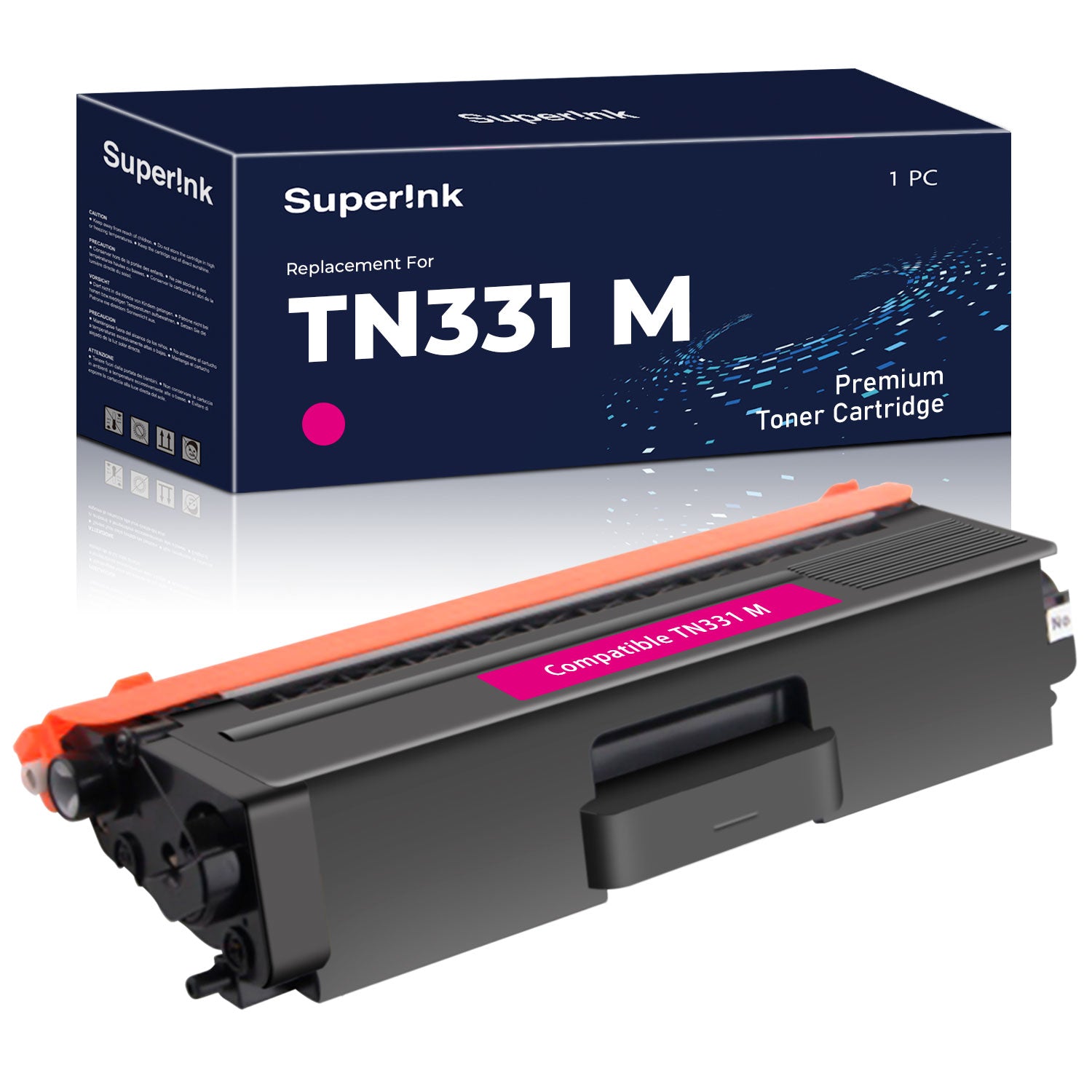 Compatible Brother TN-331M TN331 Toner Cartridge Magenta