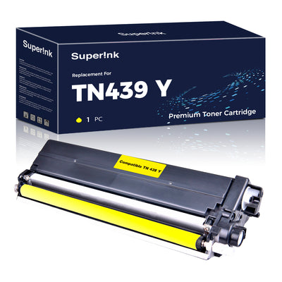 Compatible Brother TN439 Yellow Toner Cartridge By Superink