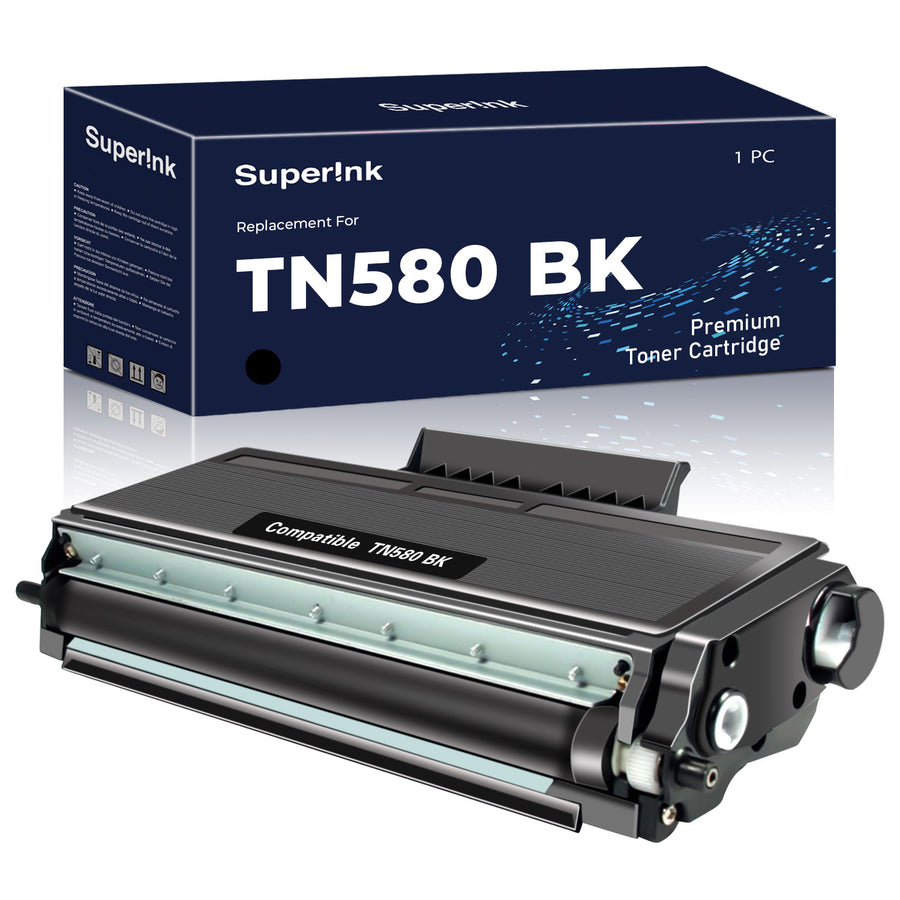 Compatible Brother TN-580 Black Toner Cartridge