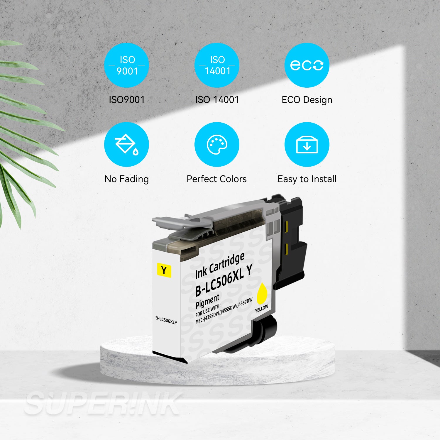 Compatible Brother LC506 LC506XL Yellow Ink Cartridge High Yield