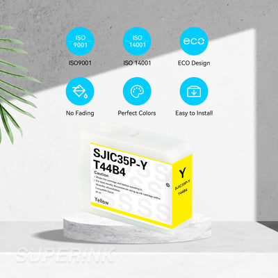 Compatible Epson SJIC35P Yellow Ink Cartridge