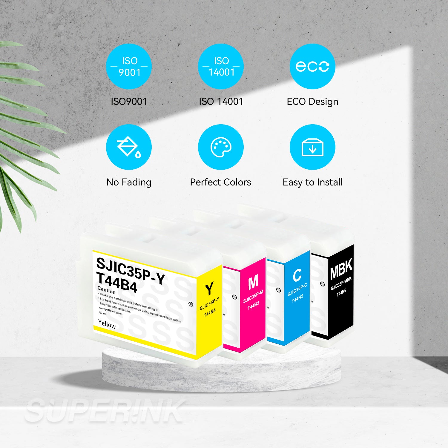 Compatible Epson SJIC35P Combo Ink Cartridge MBK/C/M/Y