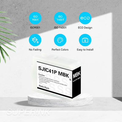 Compatible SJIC41P Matte Black Ink Cartridge